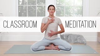 Classroom Meditation  For All Ages  7Minute Guided Meditation [upl. by Eceinhoj]