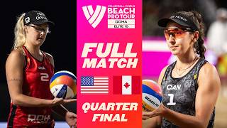 MelissaBrandie vs NussKloth  Finals Beach Pro Tour Doha  2024  Full Match [upl. by Narik]