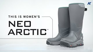 This is Womens Neo Arctic™  Korkers Winter Boots [upl. by Annawal572]