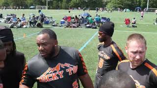 Rocky Top vs Elite Flags  Weekend Warrior Flag Football Tournament [upl. by Yttap418]