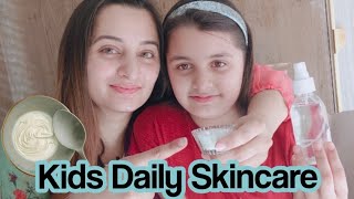 How to Protect Your Kids glowing Skin Naturally  kids Daily Skincare [upl. by Anehsat]