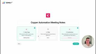 Sembly AI  Cooper Automation Tutorial [upl. by Finella]