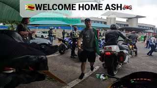 2024 Dakar Rally Motorcycle Top 30 Victor Ash Thixtons Welcome Back Home Escort  ZW Bikers [upl. by Akyre]