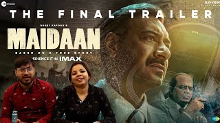 Maidaan Final Trailer Reaction  Ajay Devgn  Priyamani  10 Apr [upl. by Eelahc]