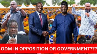 POLITRICKS ODM IN OPPOSITION OR GOVERNMENT [upl. by Mandell]