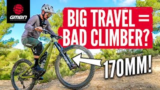 Are Long Travel Bikes Efficient  GMBN Does Science [upl. by Mixie224]