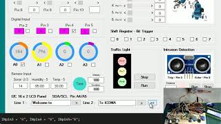 Interfacing Arduino with Visual Studio  Control Panel built with C [upl. by Nwotna]