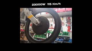 Kranker Motor  ELMOTO HR 2 mit 72V 300A Controller Test [upl. by Bowes]