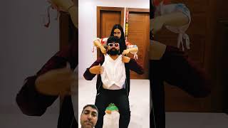 Reuse of pajama shortsviral funny trending comedy dushyantkukreja [upl. by Aizan718]