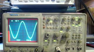 Sony Tektronix 2465B Oscilloscope [upl. by Corny]