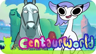 Centaurworld Animation is Crazy Scribble Kibble Review [upl. by Aronid]