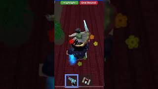 I played mm2 aim trainer but shooting with bot cut roblox￼￼ [upl. by Otreblon191]