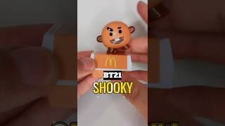 SHOOKY  BT21 x McDonalds  Happy Meal  BTS btsarmy happymeal unboxing [upl. by Frederique]