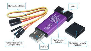 программатор STlink V2 для STM8  STM32  установка драйвера [upl. by Papst]