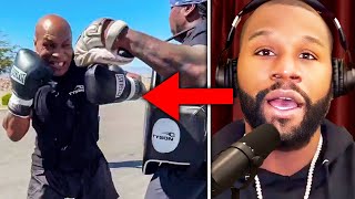 quotTHIS IS SAD TO WATCHquot Floyd Mayweather REACTS To Mike Tyson NEW Training Footage At 57 Years Old [upl. by Almeria574]