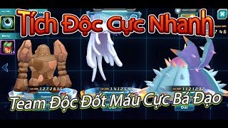 NBHReview Team ToxapexNihilego Và RegirockChích Độc Cực Đau ĐớnTích Độc Cực Kỳ Nhanh [upl. by Ettezzus]