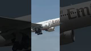 Emirates Boeing 777 300 ER take off [upl. by Rosenberger]