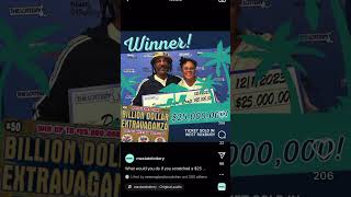 WOW 25 MILLION DOLLARS JACKPOT WON Can you Imagine MASS LOTTERY NES22 lottery jackpot win [upl. by Anel437]