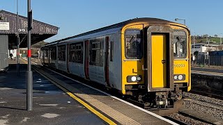 Trains In Carmarthen 27112024 [upl. by Wanonah]