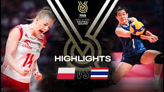 🇵🇱 POL vs 🇹🇭 THA  Highlights  Womens OQT 2023 [upl. by Aivek472]