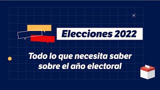 Elecciones Colombia 2022 vote bien usted elige  El Espectador [upl. by Mott74]