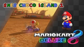 MK8D SNES Choco Island 1  by Rodmjorgeh [upl. by Bigford]