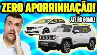 CONFIÁVEIS e BARATOS DE MANTER MELHORES CARROS até 60MIL REAIS SUV SEDÃ HATCH e AUTOMÁTICO [upl. by Tebor]