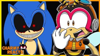 Charmy Reacts to Shadow the Hedgehog vs Sonic The Hedgehog Tails and Luigi  MULTIVERSE WARS [upl. by Midan]