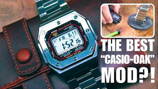 Casio GShock GWM5610U1 Full Metal Mod Kit Installation And Review [upl. by Chapnick]