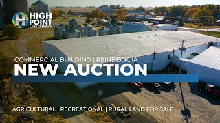 Exceptional Business Facility for Sale in Reinbeck IA  Online Auction Closes December 5th 2024 [upl. by Pepillo]