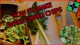 Bake it Yourself Swiss Chard Chips Original [upl. by Nyraf]