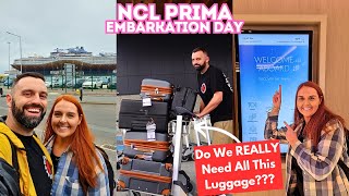 Norwegian Prima Embarkation Day  1st Time Cruising With NCL  Will We Be Impressed [upl. by Annawit]