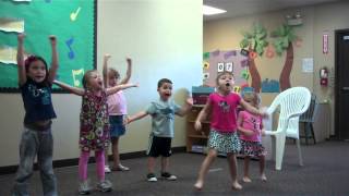 AMNA Dance AAD Fun 4 Kids Oct 25 2012 Chicken dance YMCA Macarena [upl. by Aynahs325]