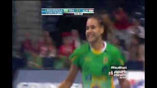 Womens Handball World Cup 2013 QUARTERFINALS Brazil vs Hungary [upl. by Viridis]