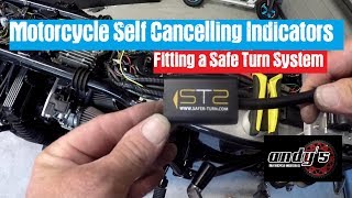 Fitting a Smart Turn System  Motorcycle Auto Cancelling Indicators [upl. by Saduj]