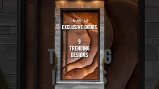 Top 9 door design trends 2024  Interior Design Ideas ❤️ shorts interiordesign trending [upl. by Siednarb]