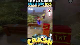 Crash Bandicoot 3 Double Header Platinum shorts crash crashbandicoot crashbandicootnsanetrilogy [upl. by Alidus]