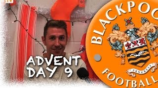 Blackpool FC Advent Calendar  9th Christmas Spanish Lesson With Angel [upl. by Eiralc]