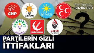 SEÇİMDEKİ PARTİLERİN GİZLİ İTTİFAKLARI HANGİ ŞEHİRLERE EL DEĞİŞTİRTECEK [upl. by Schilit]