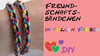 DIY Einfache Technik für ein besonderes Armband Freundschaftsband ohne felchten oder knüpfen [upl. by Aymer264]