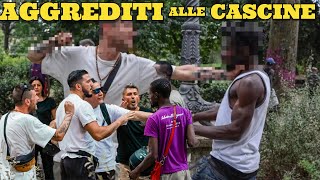 Aggrediti alle Cascine di Firenze violenti contro Cicalone e Faraoni [upl. by Firahs926]