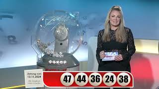 LOTTO 6aus49Gewinnzahlen von Mittwoch 13112024 [upl. by Aurelie721]