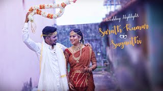 Sarath Kumar amp Suganthi  Wedding Highlights  FotoFlik Photography  Chennai [upl. by Emma]