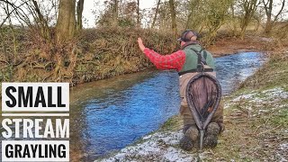 Small Stream BIG Numbers UK Fly Fishing For Grayling Fishing  Suspension Nymphing [upl. by Petit]