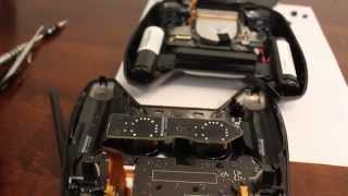 Opening an Nvidia Shield Portable clicking D pad repair [upl. by Eiaj]