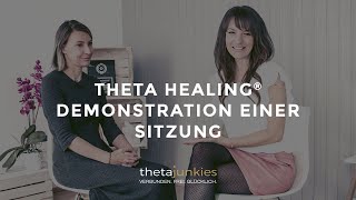 Theta Healing Demonstration einer Sitzung [upl. by Lynnea]