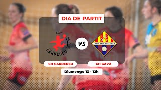 🤾‍♀️ CLUB HANDBOL CARDEDEU F VS CLUB HANDBOL GAVÀ [upl. by Aihtekal84]