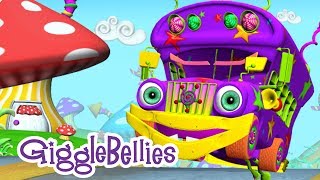 The Wheels On The Bus  Nursery Rhymes  GiggleBellies [upl. by Legir]