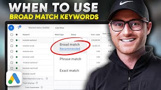 Broad Match Keywords When to Useand When to Avoid [upl. by Muscolo]