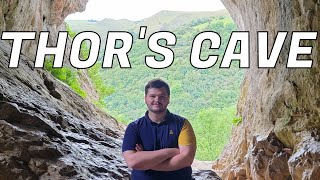 THIS is THORS Cave  UK Peak District Travel Adventure [upl. by Lanford]